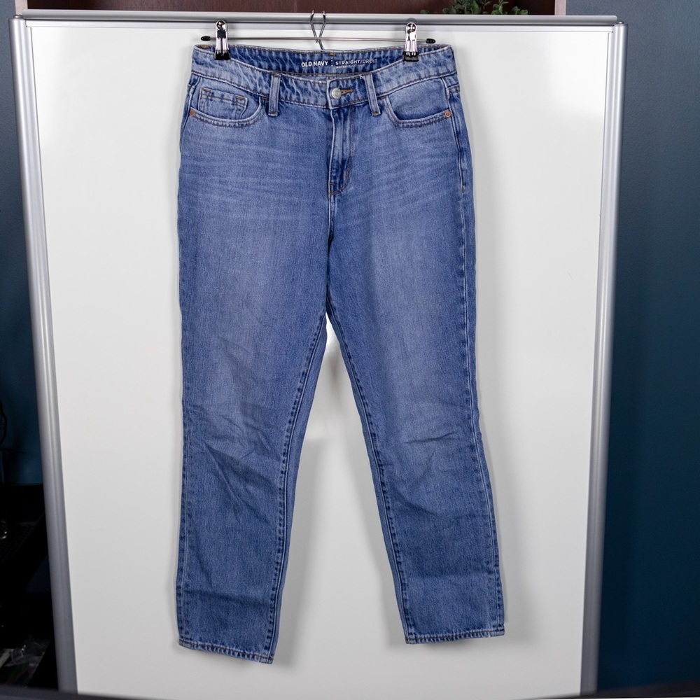 Straight Leg High Rise Old Navy Jeans